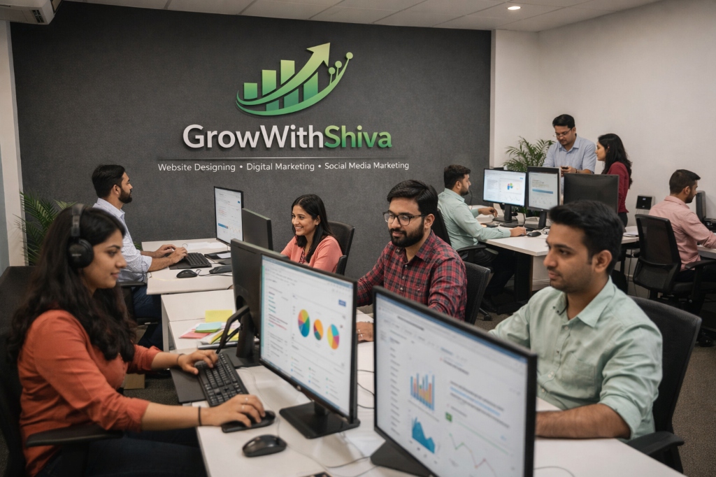 GrowWithShiva Digital Marketing Office